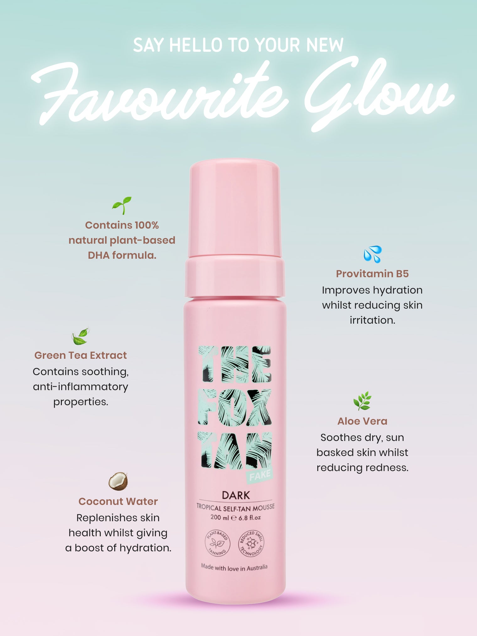 Dark Tropical Self-Tan Mousse