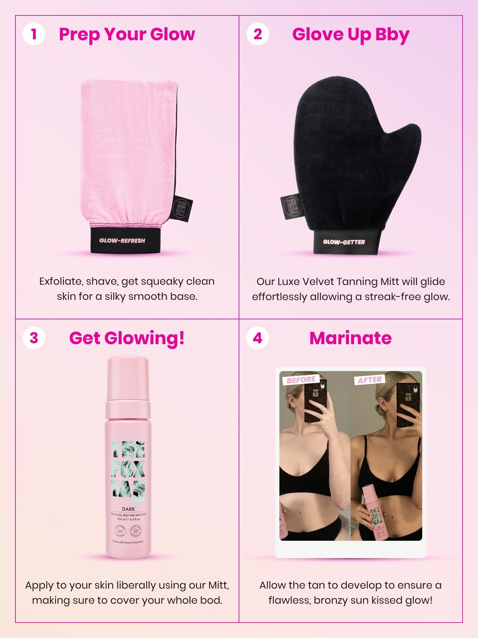 Dark Tropical Self-Tan Mousse