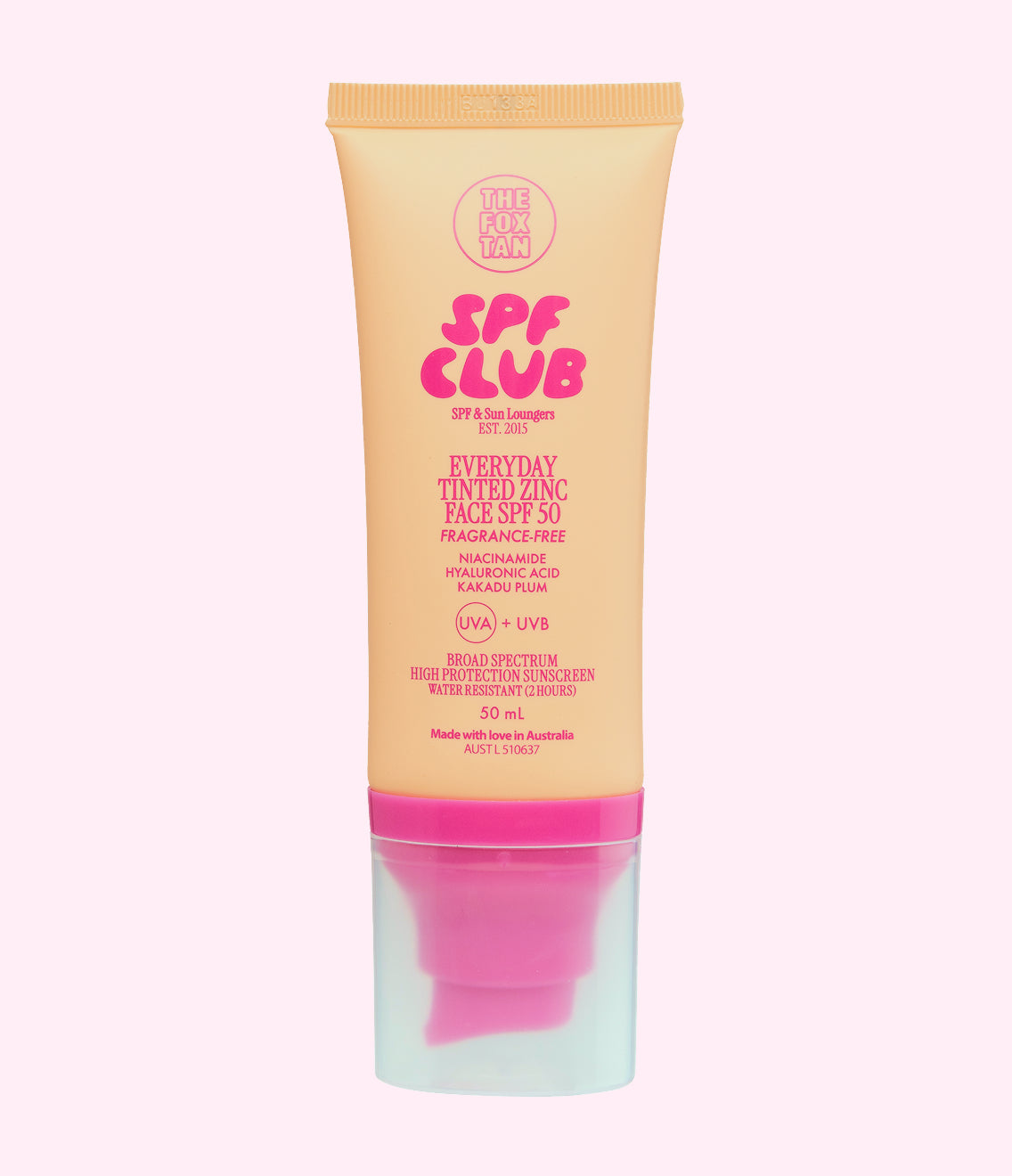 Tinted Zinc Face SPF50