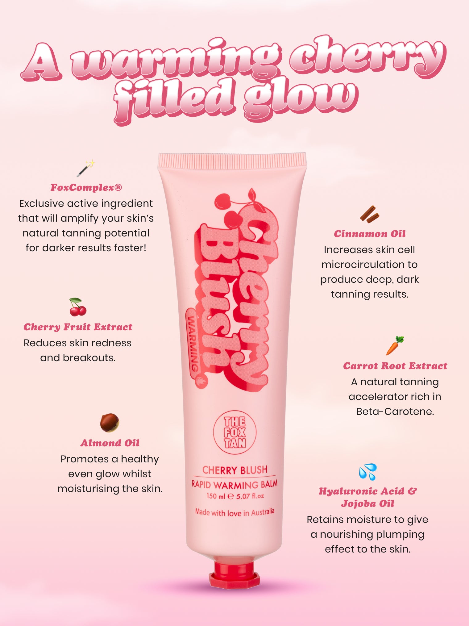Cherry Blush Rapid Warming Balm