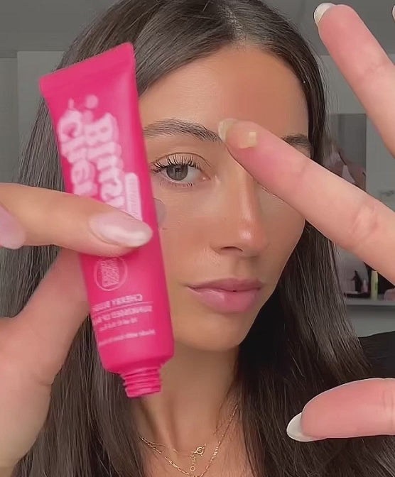 Load video: Cherry Blush Sunkissed Lip Balm